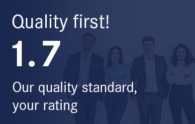 Overall quality score is 1.7